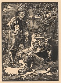 Rustende polderwerkers (1881 - 1934) by Johannes Josephus Aarts