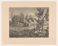 Landschap met bloemen (1943) by Arend Hendriks and Arend Hendriks