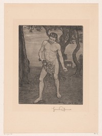 Zaaier (1913) by Hans Thoma