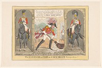 Spotprent met de hertog van Wellington, 1827 (1827) by Henry Heath and John Fairburn