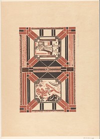 Omslagontwerp voor: Programma van het Concertgebouw Amsterdam (1921) by Richard Nicolaüs Roland Holst