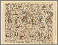 Blad met fluitspelende herder en zittende herderin omgeven door dieren (c. 1780) by anonymous