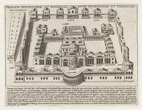 Thermen van Diocletianus te Rome (1612 - 1628) by Giacomo Lauro and Giacomo Mascardi