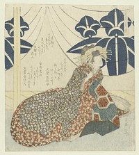 De courtisane Ôiso no Tora (1823) by Yashima Gakutei and Bunkeisha Shiomichi