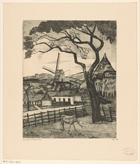 Molen van Etikhove (1926) by Lodewijk Schelfhout and N V Roeloffzen and Hübner