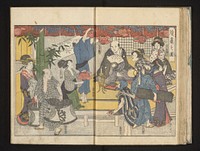 Voorbereidingen voor het lantaarn festival (1804) by Kitagawa Utamaro