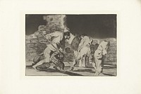 Woedende dwaasheid (1864) by Francisco de Goya, Francisco de Goya and Real Academia de Nobles Artes de San Fernando