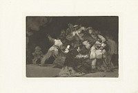 Algemene dwaasheid (1864) by Francisco de Goya, Francisco de Goya and Real Academia de Nobles Artes de San Fernando