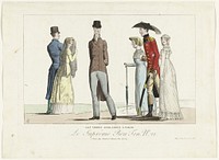 Le Suprême Bon Ton, 1800-1815, No. 22: Les modes anglaises à Paris (1800 - 1815) by anonymous and Aaron Martinet
