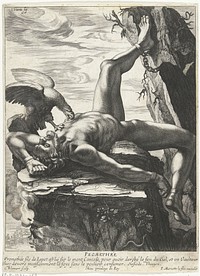 Prometheus (1655 - 1716) by Cornelis Bloemaert II, Pierre Mariette II and Jean Warin II