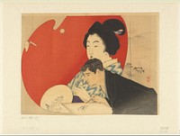 Schilder voor een beschilderd scherm (1900 - 1925) by Takeuchi Keishu