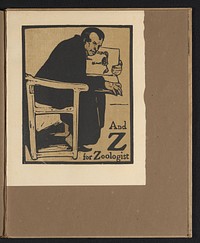And Z for Zoologist (1898) by William Nicholson and William Heinemann