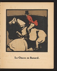 Jockey op een paard (1898) by William Nicholson and Société Française d éditions d art