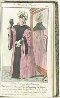Petit Courrier des Dames, 20 février 1827, No. 450 : Costume de Bal masqué... (1827) by anonymous and Dondey Dupré
