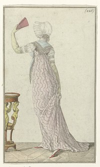 Journal des Dames et des Modes, Costume Parisien, 29 juin 1800, An 8 (226) : Cornette à la Paysan (...) (1800) by anonymous and Pierre de la Mésangère