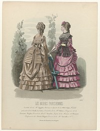 An Explosion of Fashion Magazines (c. 1867) by Carrache, François Claudius Compte Calix, Moine and Falconer