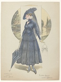 Gown by Maison Laferrière (c. 1911) by anonymous