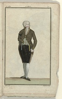 Magasin des Modes Nouvelles Françaises et Anglaises, 20 décembre 1786, 2e Année, 4e cahier, Pl. 2 (1786) by A B Duhamel, Milan and Buisson