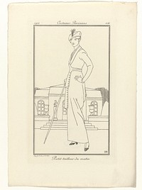 Journal des Dames et des Modes, Costumes Parisiens, 1914, No. 151 : Petit tailleur du matin (1914) by Monogrammist BVB and anonymous