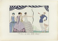 Visez au coeur, belles dames! (1924) by Henri Reidel, George Barbier and J Meynial