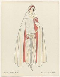 Gazette du Bon Ton, 1921 - No. 10 : Croquis No XIV (1921) by anonymous, Lucien Vogel, Condé Nast Publisher, Naville et Cie, Condé Nast et Co Ltd, Rodriguez Giles and Cia and Imprimerie Studium