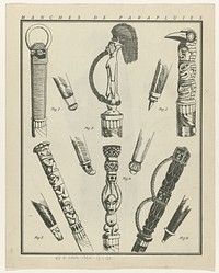 Gazette du Bon Ton, 1922 - No. 8 : Manches de parapluies (1922) by anonymous, Lucien Vogel, Condé Nast Publisher and Condé Nast et Co Ltd