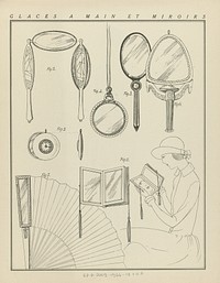 Accessories (1922) by David, anonymous, Lucien Vogel, Condé Nast Publisher, Condé Nast et Co Ltd and Almanach Verlag