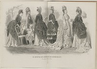 Journal des Dames et des Demoiselles, 15 Novembre 1872, No. 1086 (1872) by A Bodin, Emile Préval, Ad Goubaud et Fils and Bruylant Christophe et Compagnie