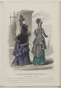 Journal des Dames et des Demoiselles, 15 Novembre 1872, no. 1076B (1872) by A Bodin, Emile Préval and Ad Goubaud et Fils