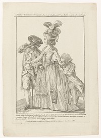 Gallerie des Modes et Costumes Français, 1780, ee 169 (bis) : Femme vêtue d'un Levit (...) (1780) by J Pelicier, Pierre Thomas Le Clerc and Esnauts and Rapilly