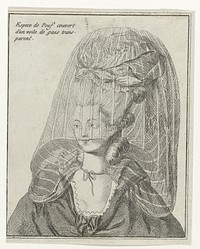 Gallerie des Modes et Costumes Français 1776, C 17: Espece de Pouf (...) (1776) by anonymous and Esnauts and Rapilly