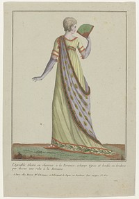 Collection consacrée aux modes d'hommes et de femmes, 1783-1813, No. 102 : L'Agréable Alzir (...) (1783 - 1813) by anonymous and Basset
