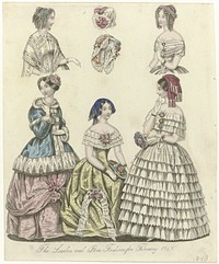 The World of Fashion, february 1848 : The London and Paris Fashions (...) (1848) by anonymous