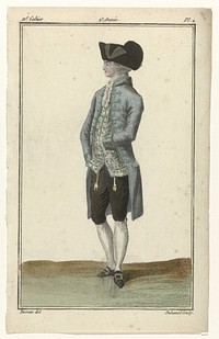 Magasin des Modes Nouvelles Françaises et Anglaises, 28 février 1787, Pl. 2 (1787) by A B Duhamel, Claude Louis Desrais and Buisson
