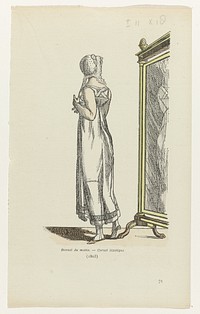 Journal des Dames et des Modes, Costume Parisien, kopie naar 4 mai 1803, An 11, (467): Bonnet du Matin (...) (1803) by anonymous