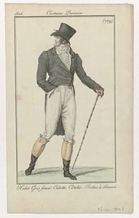 Journal des Dames et des Modes: Men’s Fashion (1806) by anonymous and Pierre de la Mésangère