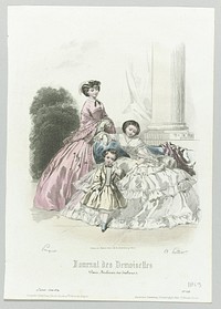 Journal des Demoiselles, août 1859, 27e année No. 8 (1859) by A Portier, Hopwood, Pauquet and Gilquin and Dupain