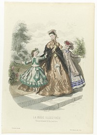 La Mode Illustrée, 1864, No. 16 (1864) by M Gervais and A Leroy