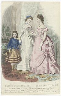 Magasin des Demoiselles, 10 septembre 1871 : Grand Marche Parisien (...) (1871) by anonymous, Isabelle Toudouze Desgrange and Gilquin Père