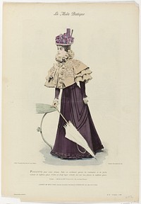Le Mode Pratique, 1897, No. 27, 6e année : Toilette pour jeune femm (...) (1897) by Fortier Marotte and Librairie Hachette and Cie