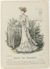 Journal des Demoiselles, 15 Juillet 1902, No. 5281 : Toilette de Mmes Forcillon (...) (1902) by anonymous and Jules Falconer