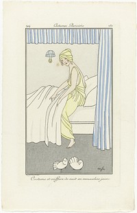 Journal des Dames et des Modes, Costumes Parisiens, 1914, No. 180 : Costume et coiffur (...) (1914) by Monogrammist MFN and anonymous