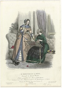 Le Moniteur de la Mode, 1845, No. 71 : Edition spéciale de la Maison (...) (1845) by Lecomte, Jules David 1808 1892, E B Strange and Brother and Dumus and Co Feuillet