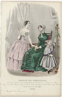 Magasin des Demoiselles, 25 octobre 1848 (1848) by J Desjardins and Anaïs Colin Toudouze