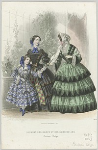 Le Journal des Dames et des Demoiselles, 1853 No. 35.. : Edition Belge (1853) by anonymous, Jules David 1808 1892 and Lamoureux