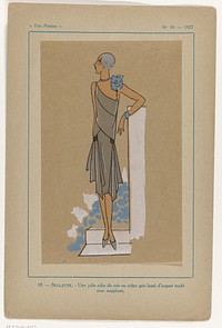 Très Parisien, 1927, No. 10 : -18.-SEULETTE. - Une joli (...) (1927) by anonymous and G P Joumard