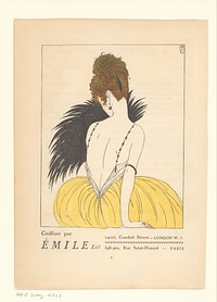 Gazette du Bon Ton, 1920 - No. 2, X: Coiffure par Émile (c. 1920) by anonymous and Lucien Vogel