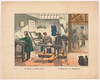 Drukkerij en lettergieterij (1829 - 1880) by anonymous and firma Joseph Scholz