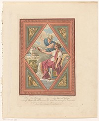 Tekenkunst toont haar werk aan Mercurius (1811) by Ludwig Gottlieb Portman, Jacques Kuyper, Jan Willem Pieneman, Evert Maaskamp and Colnaghi and Co