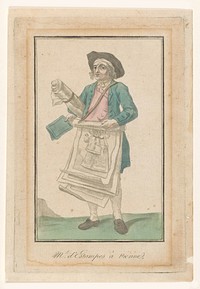 Prentverkoper in Wenen (1784 - c. 1825) by anonymous